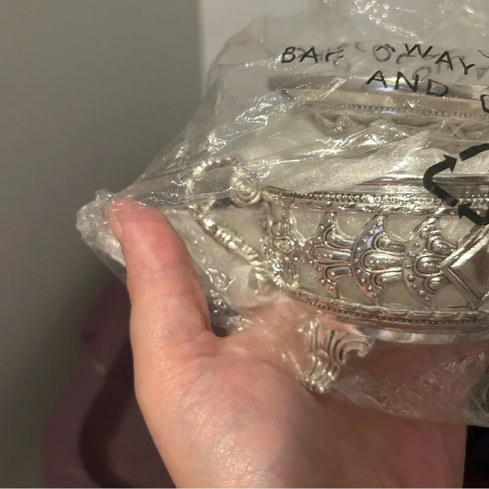 Golda Inc Silver Sugar Bowl – Tarnish Free – New in Box – Elegant Serveware